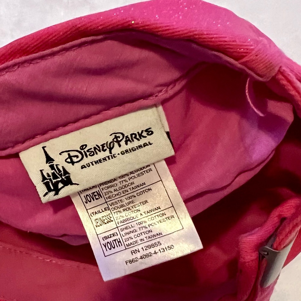Disney Girls Hat Bundle - Minnie Mouse & Princess Cadet Cap (Set of 2) - Picture 3 of 4